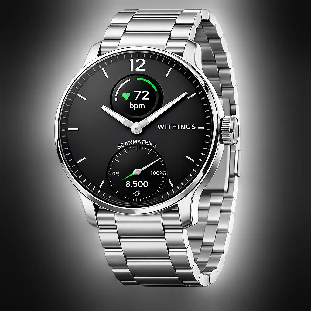Withings ScanWatch 2 — montre hybride santé polyvalente